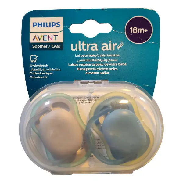 avent-ultra-air-pacifier-18-months-boy-blue-gray