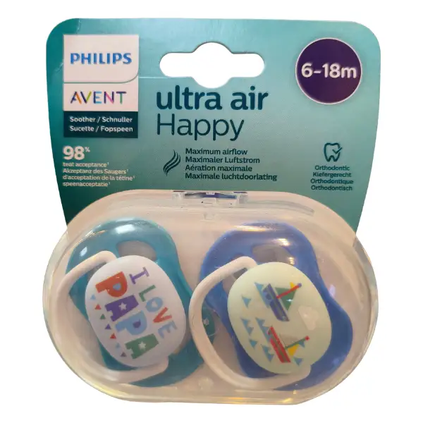 philips-avent-ultra-air-pacifier-boat-papa-6-18-months